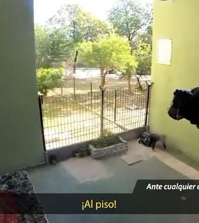 Se movían en un auto robado y se desató una persecución al límite: 4 detenidos 