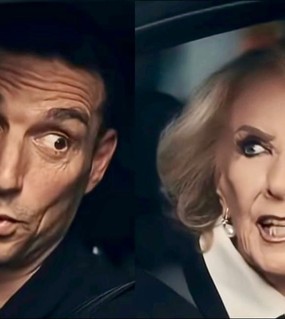 Mirtha se juntó con Scaloni en una conocida estación de servicio y hablaron de los convocados para el Mundial