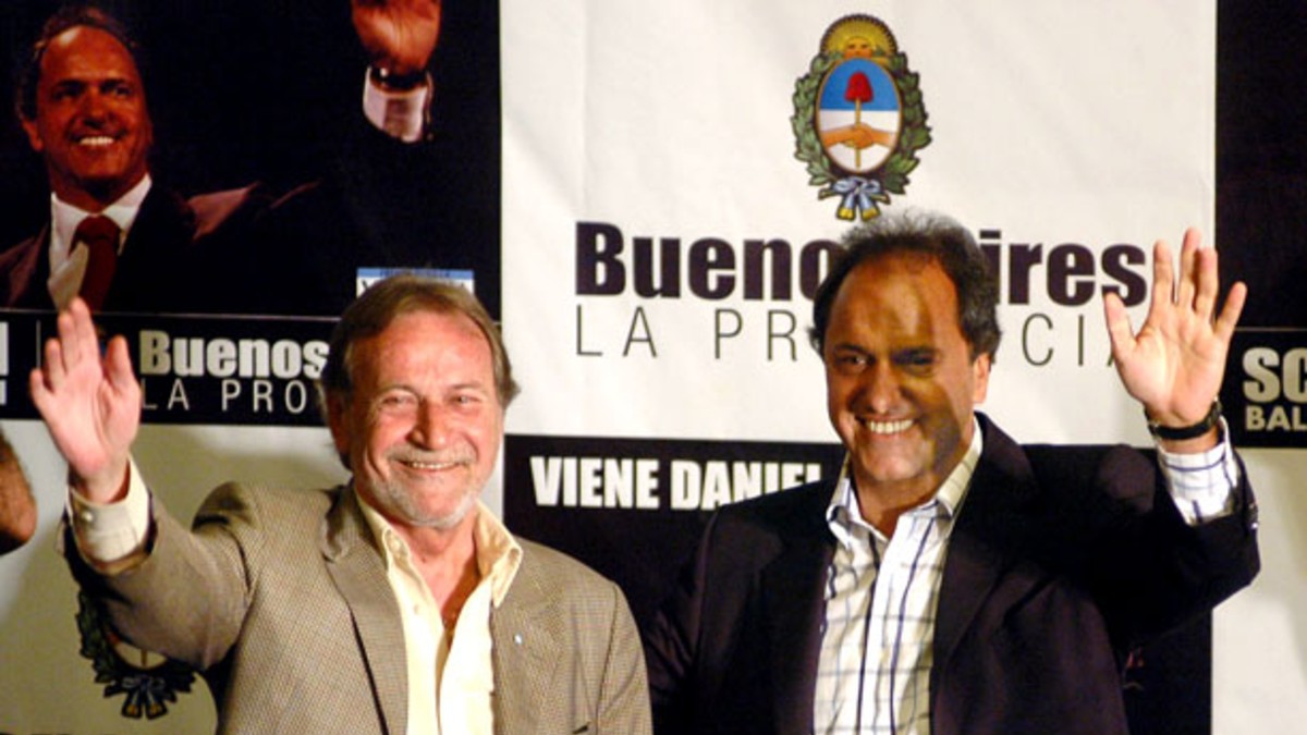 Scioli y Balestrini por ahora no se van