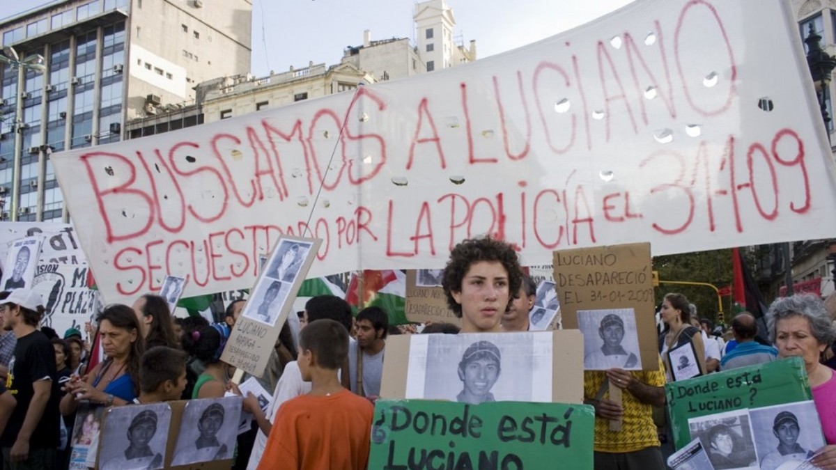 ¿La policía quiso usar a Luciano de "pibe chorro"?