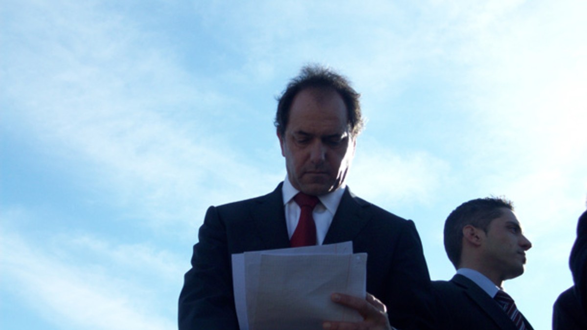Ahora Scioli desconfía en las encuestas