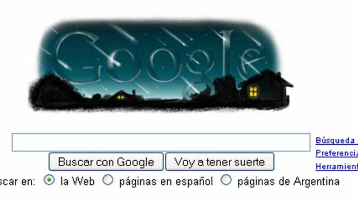 Google es atacado por una lluvia de meteoritos