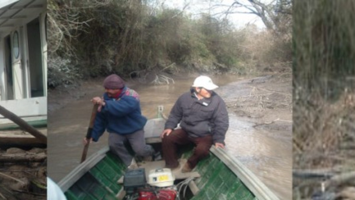 Arrasan con ranchos y plantaciones de los isleños