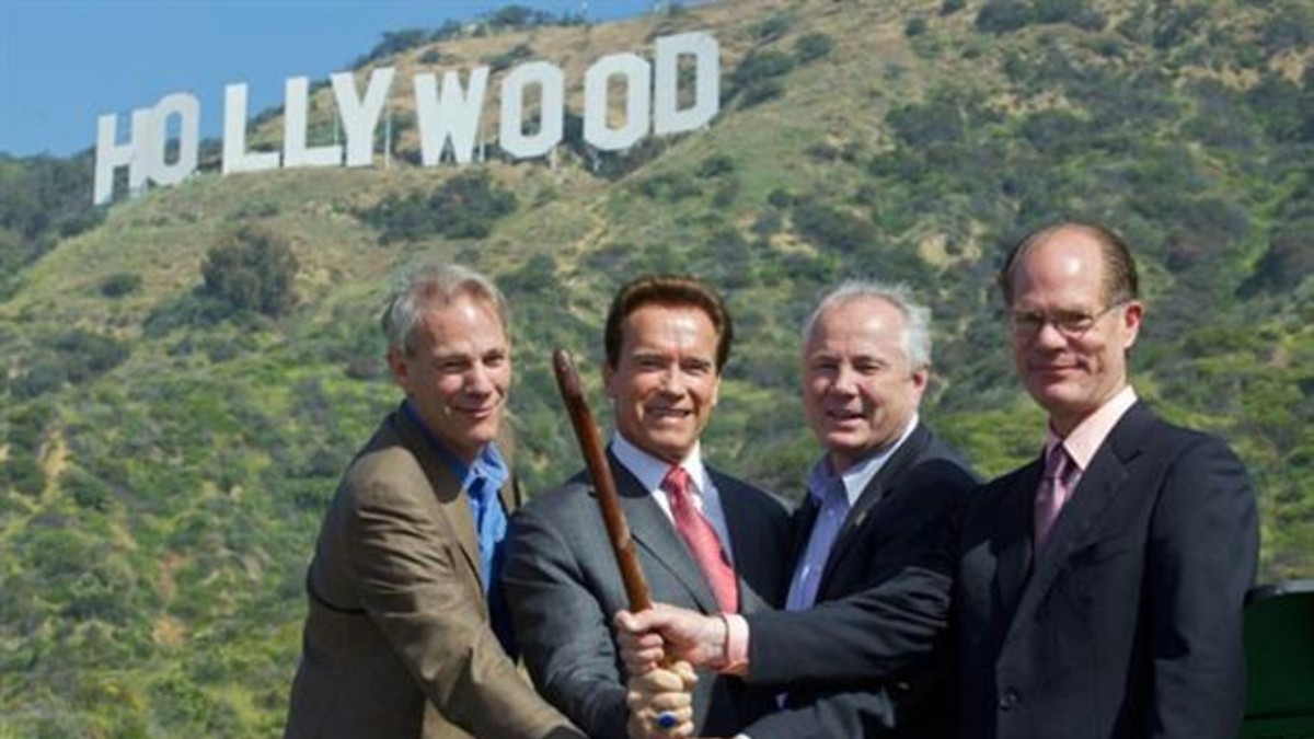 Playboy salvó el famoso cartel de Hollywood