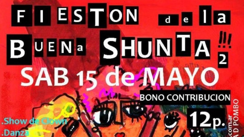 Libros libres en el Fiestón de la Buena Shunta