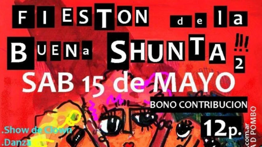 Libros libres en el Fiestón de la Buena Shunta