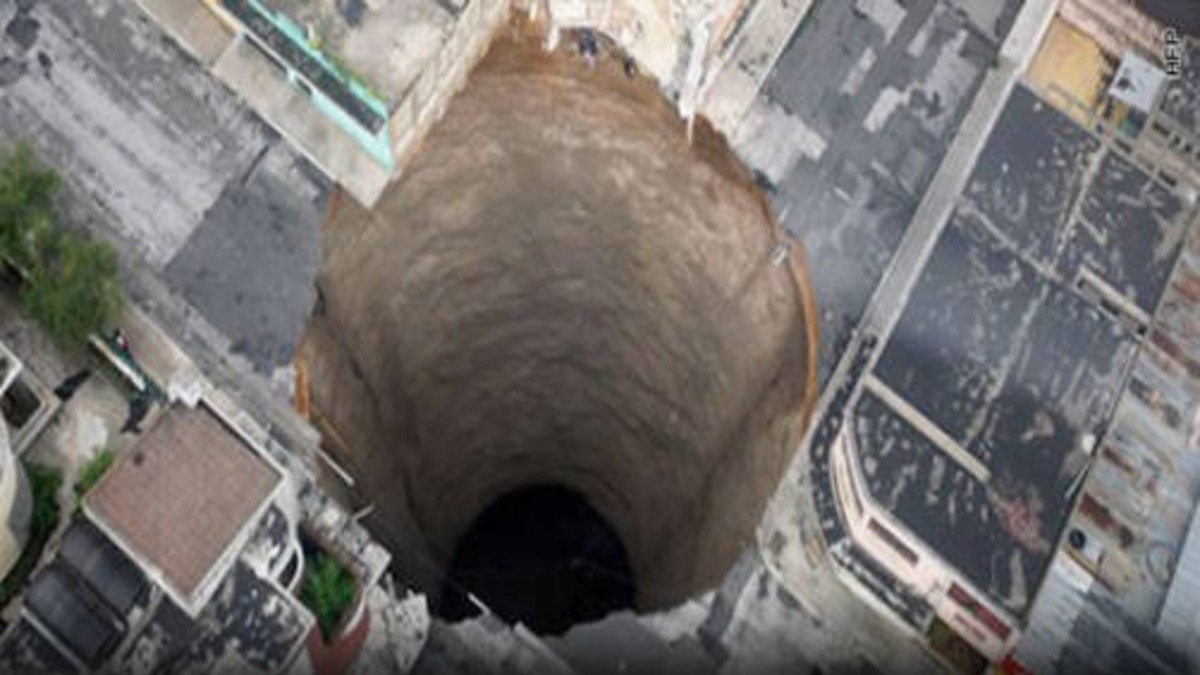 Develaron el misterio del agujero en Guatemala