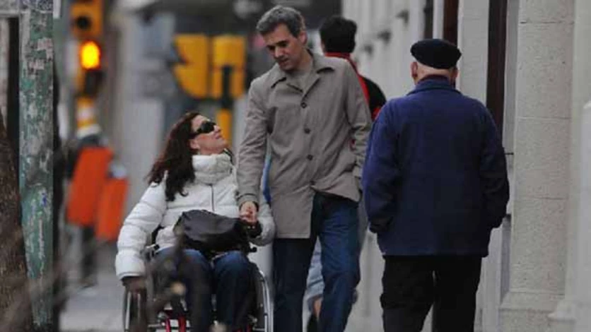 ¿Qué tienen en común Michetti, su novio y el cartel de la 9 de Julio?