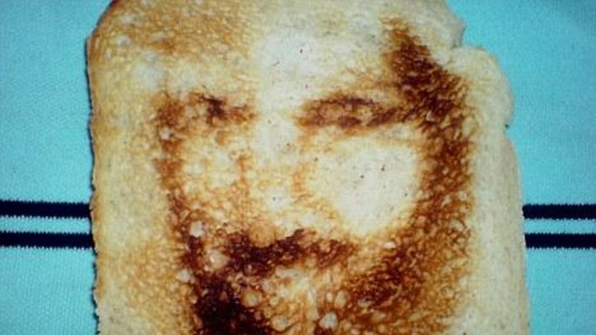 Se desayunó la cara de Bin Laden en una tostada