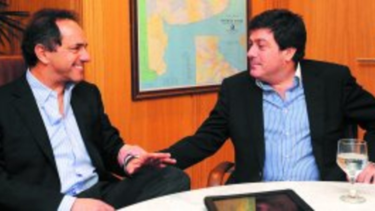Sigue la "luna de miel" de Scioli y Mariotto, para 2015