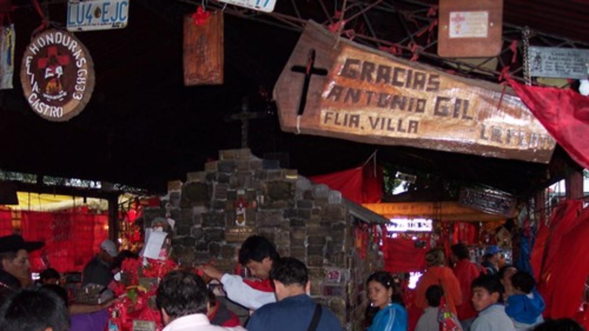 Fieles iban a ver al Gauchito y los tomaron de "giles"