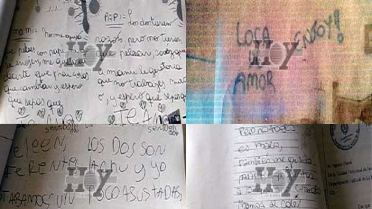 Estremecedoras cartas de las hermanas de Martín
