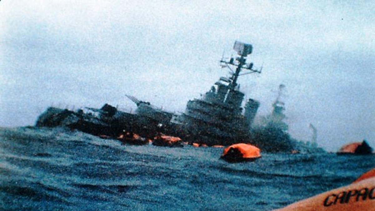 "Salí a cubierta y vi el Belgrano que se hundía a mis pies" "Salí a cubierta y vi el Belgrano que se hundía a mis pies"