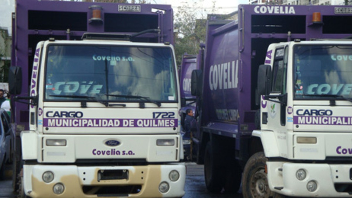 Quilmes denunció a Covelia por no levantar la basura