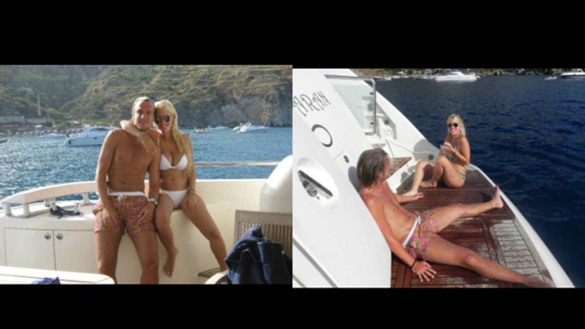 Las vacaciones de Wanda y Maxi López en un yate