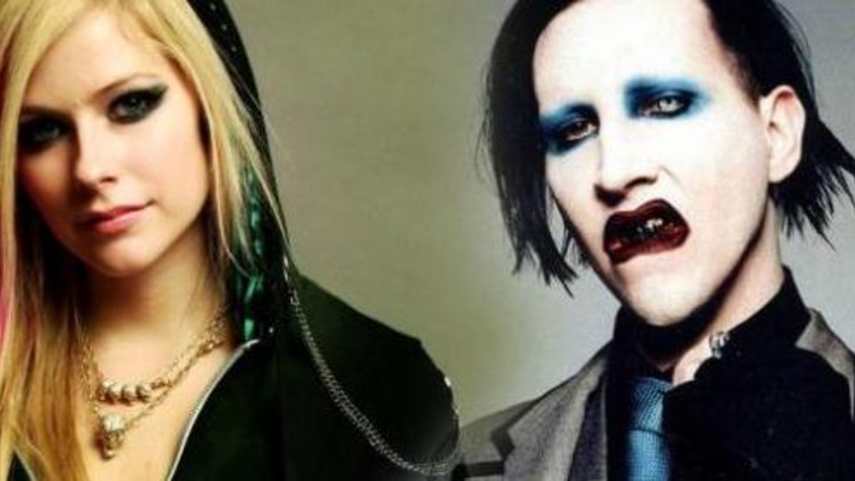 ¿Avril Lavigne está de novia con Marilyn Manson?
