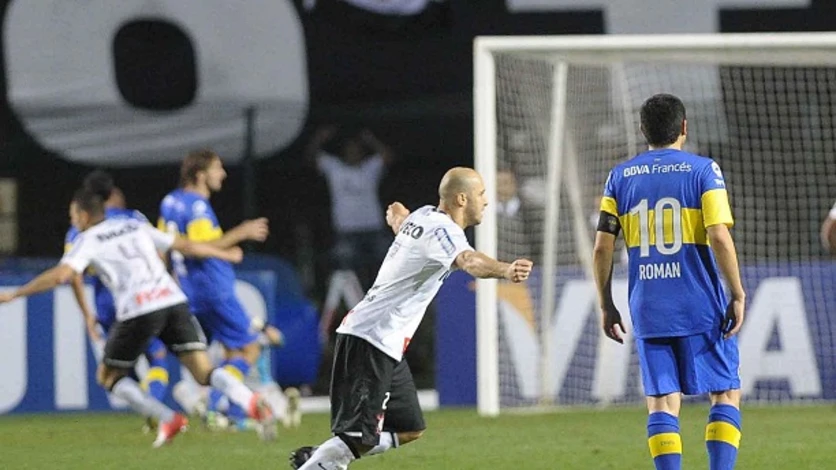 Boca perdió con el Timao y se quedó sin la Copa