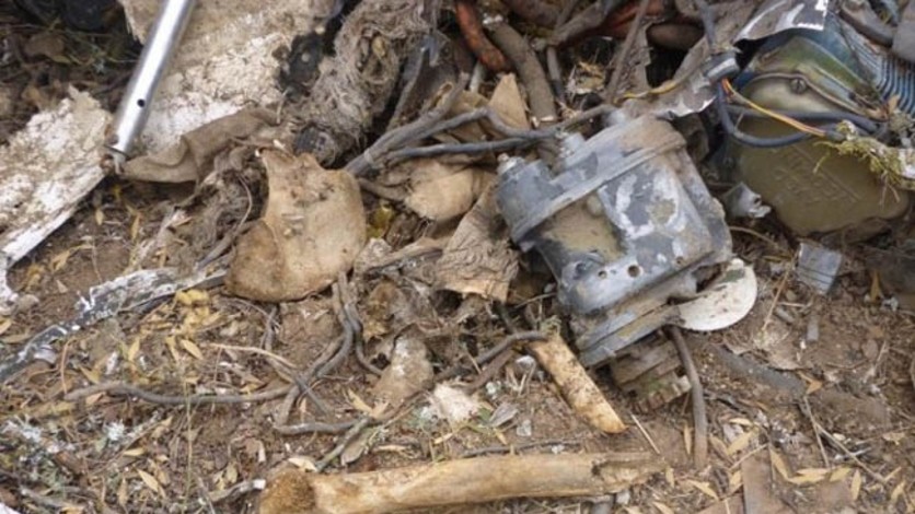 Luego de 4 años, encontraron restos de un piloto