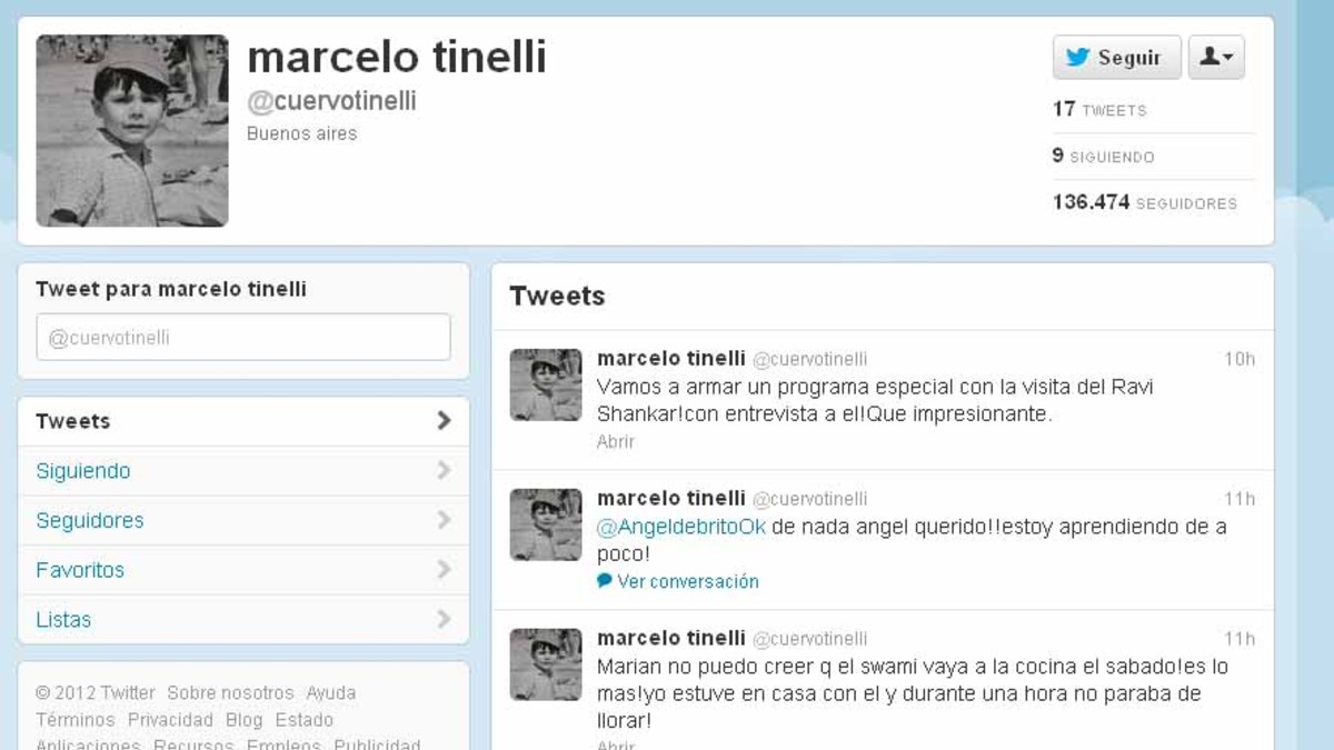 Tinelli revolucionó Twitter y le pegó duro a ¿Ortega?