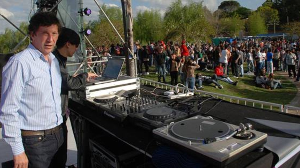 ¿Dj Posse? Festejó la primavera con una rave
