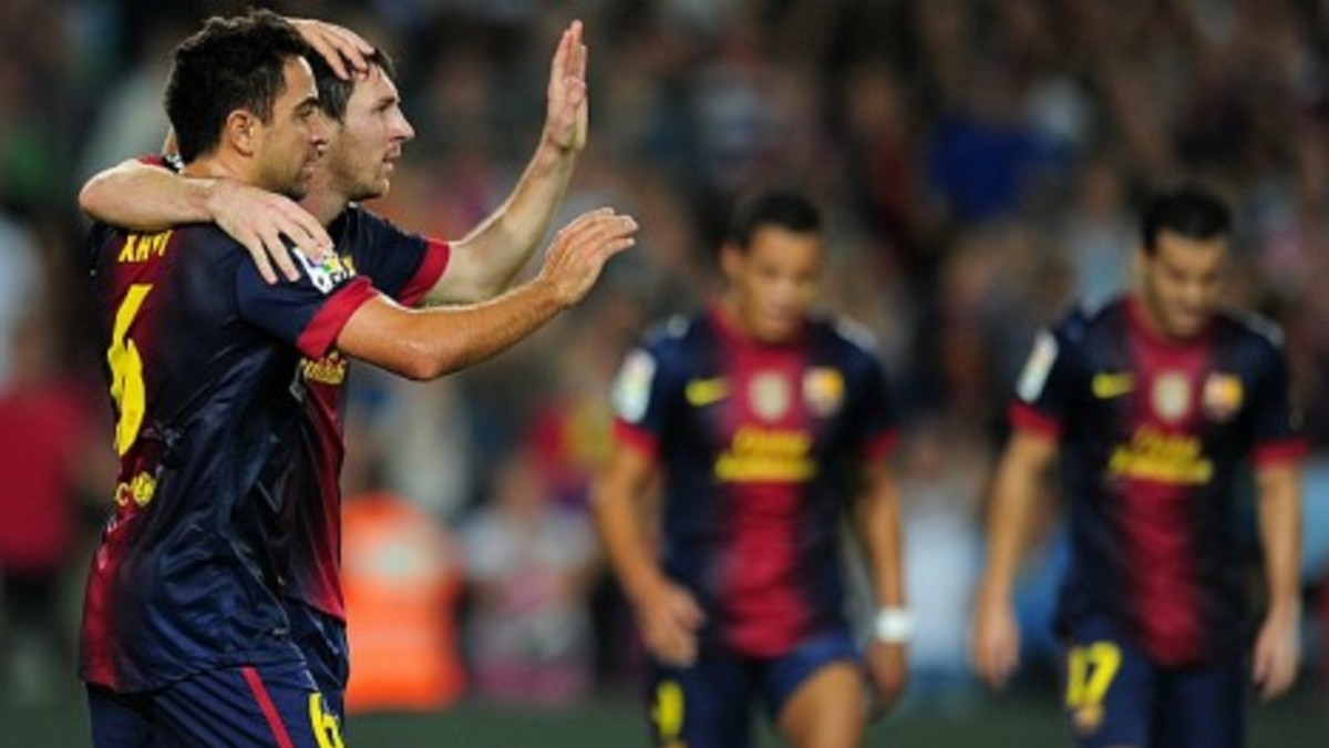 Barcelona venció al Granada sobre el final