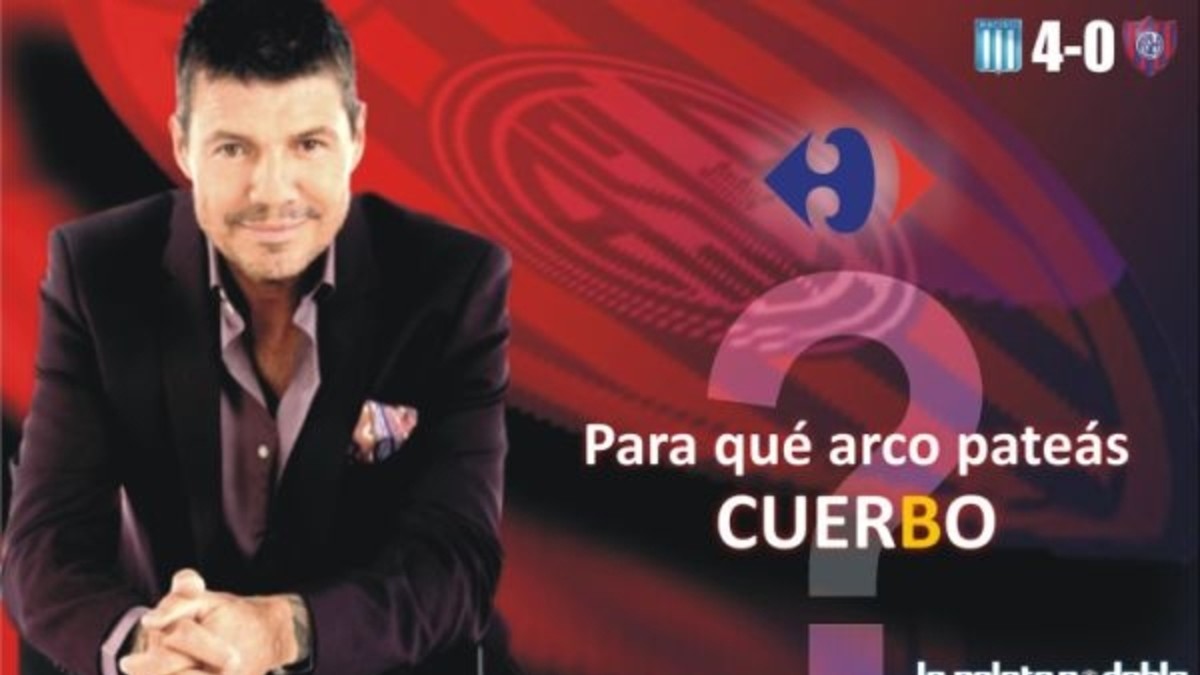 Las cargadas de Racing apuntan todas a Tinelli