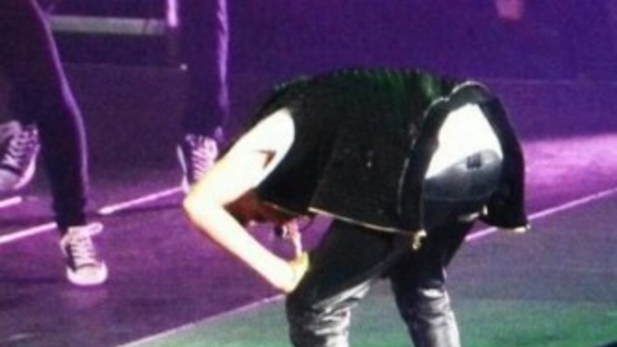 Justin Bieber vomitó en el escenario durante un show