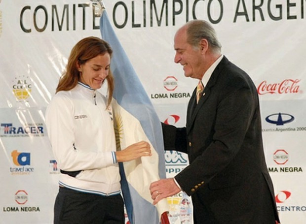 La bandera le llegó en el momento justo