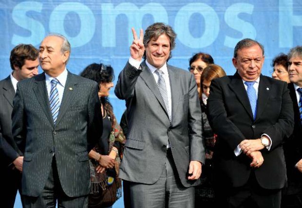 Boudou defendió la lucha democrática por la soberanía de Malvinas