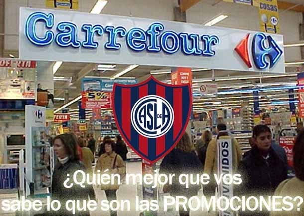 Afiches en Promoción: se burlan de San Lorenzo