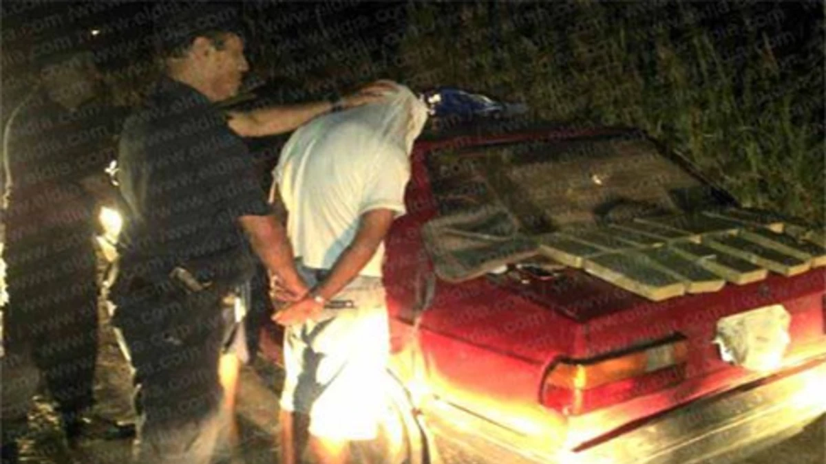 Llevaban marihuana oculta en los asientos del auto