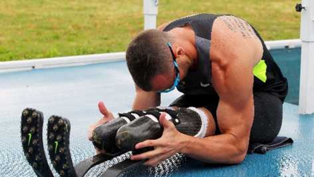 Pistorius a un notero: "Te corto las piernas"