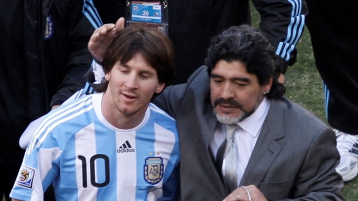 "Nunca dije que yo fui mejor que Messi"