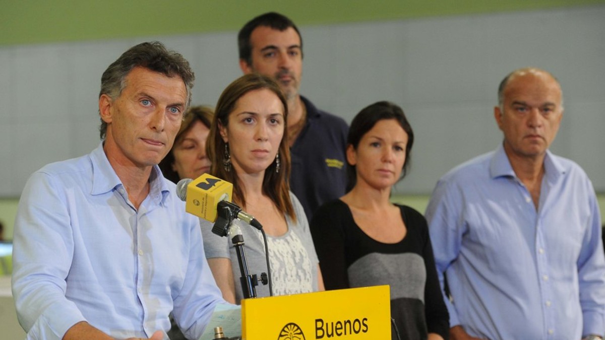 Macri dice que fue culpa de una "tragedia climática"