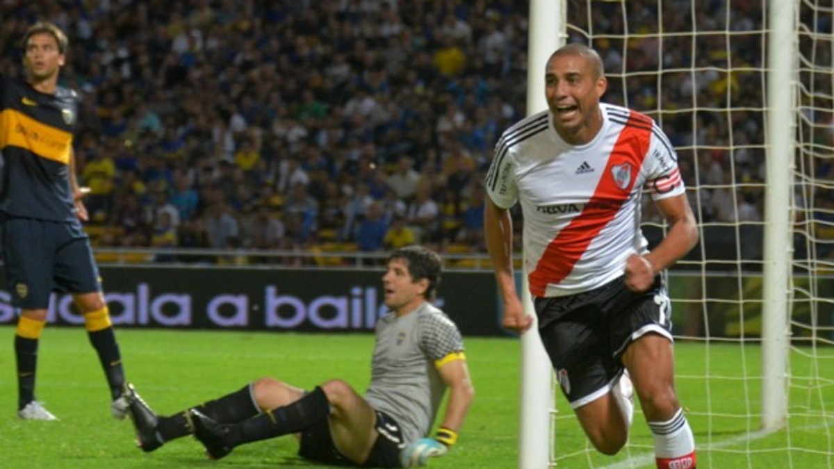 Trezeguet le dio la victoria a River en el superclásico