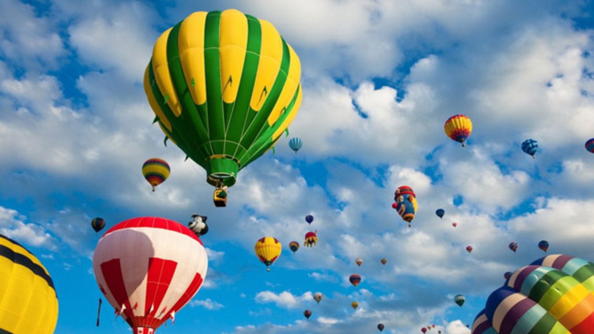 Cómo es la fiesta de globos aerostáticos del Conurbano