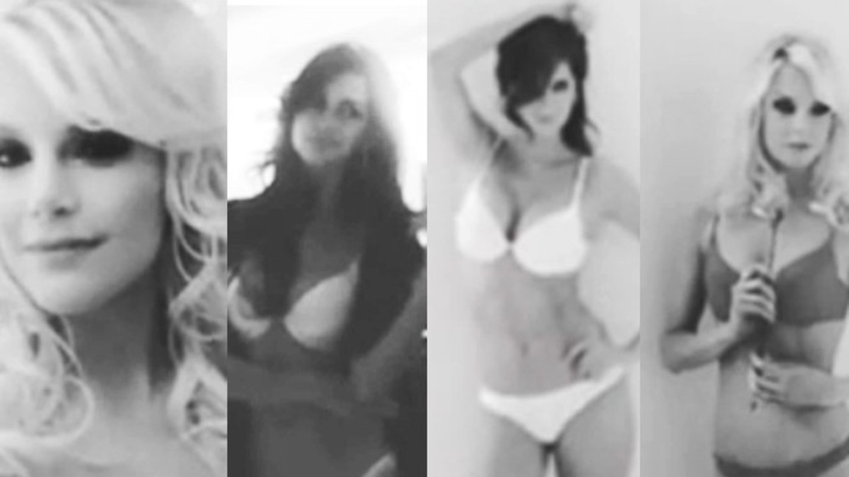 Zaira y Larsson, juntas en ropa interior muy sexy