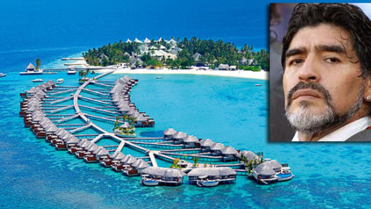 ¿Qué fue a hacer Diego a este paraíso por siete días?