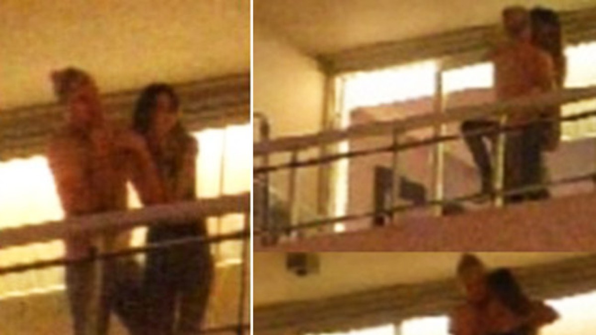 Escrachan a Jelinek ¿teniendo sexo en un balcón con Penna?