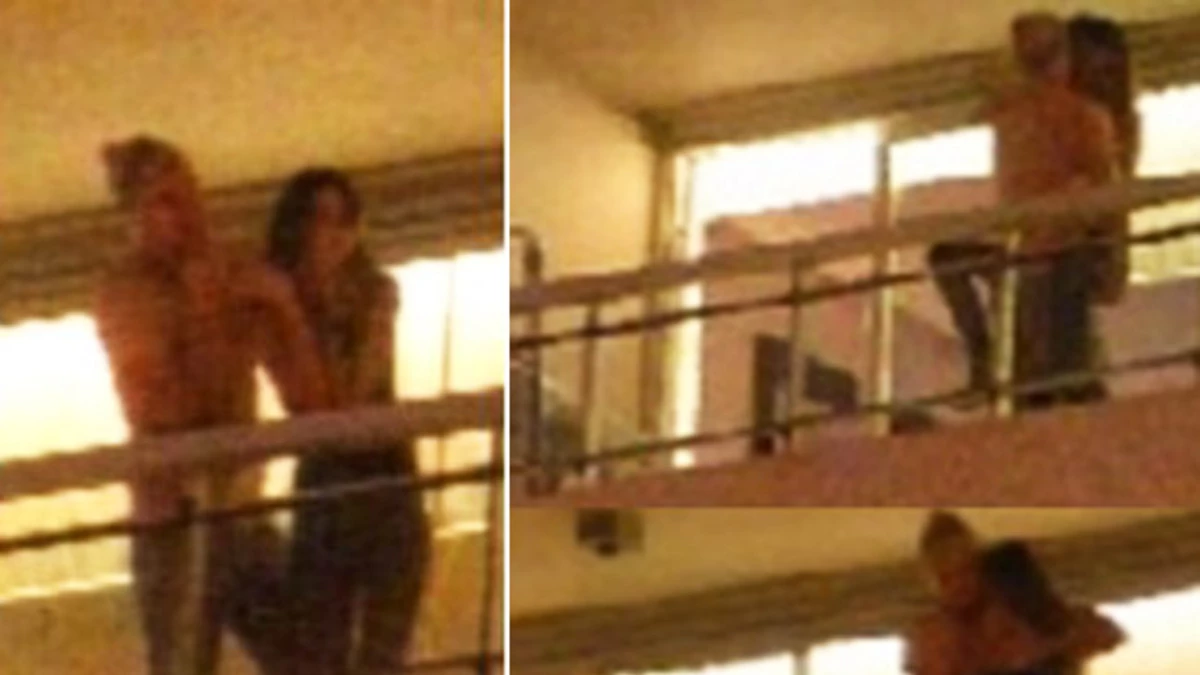 Escrachan a Jelinek ¿teniendo sexo en un balcón con Penna?