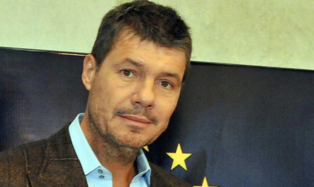 Le dieron de alta a Tinelli: "La tomografía salió bien"