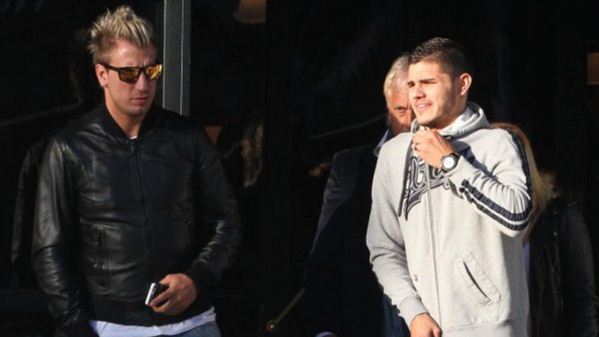Puro humo: Icardi y Maxi no se cruzaron en la cancha