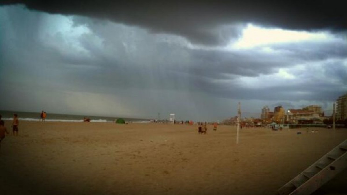 Cayó un rayo en Mar del Plata y hay seis heridos