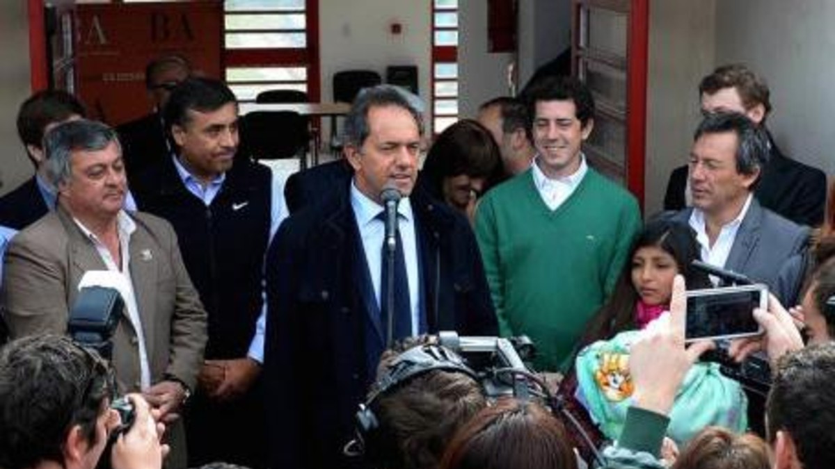 La foto de Scioli y “Wado” de Pedro da qué hablar