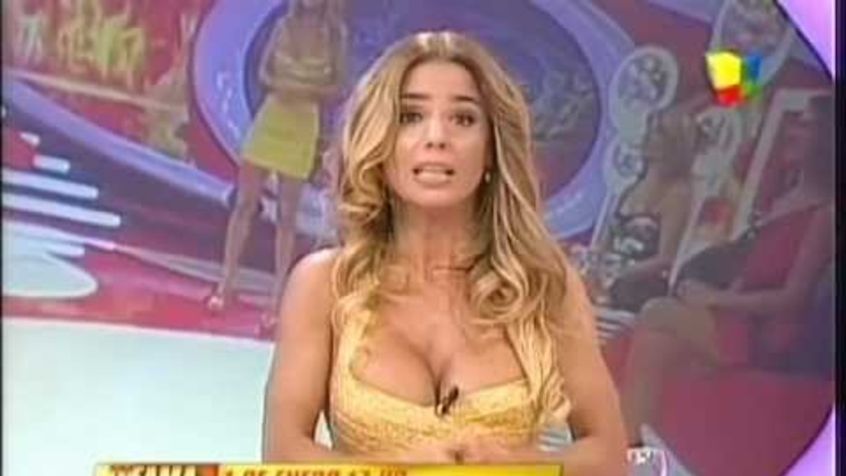 El accidente súper hot de Marina Calabró al aire
