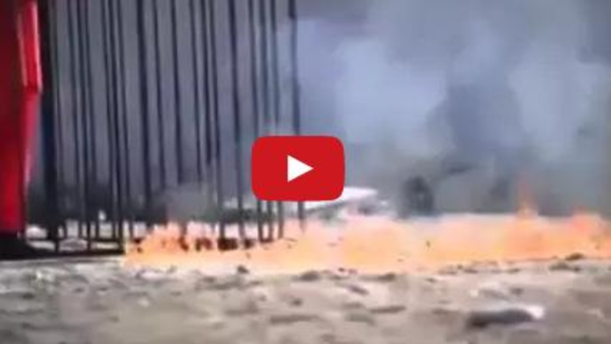 Terrible: el video del piloto jordano quemado vivo por ISIS