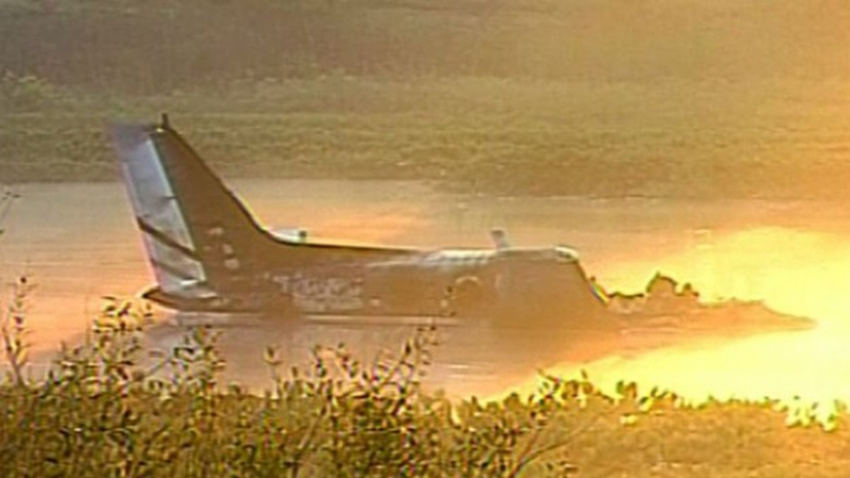 El avión no tenía la licencia para salir de Argentina