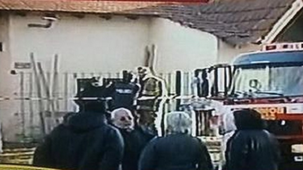 Murió mujer y dos de sus hijos al incendiarse su casa