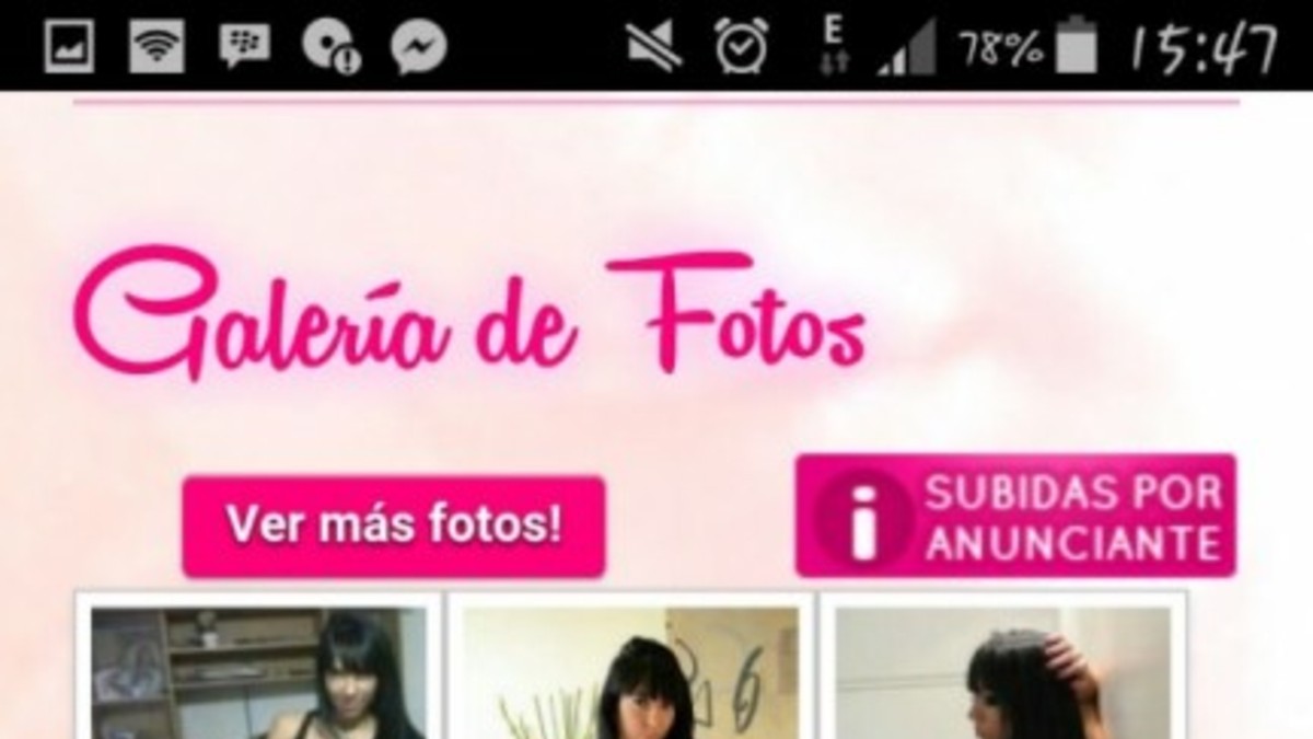 Revuelo por modelo que aparece en sitio escort