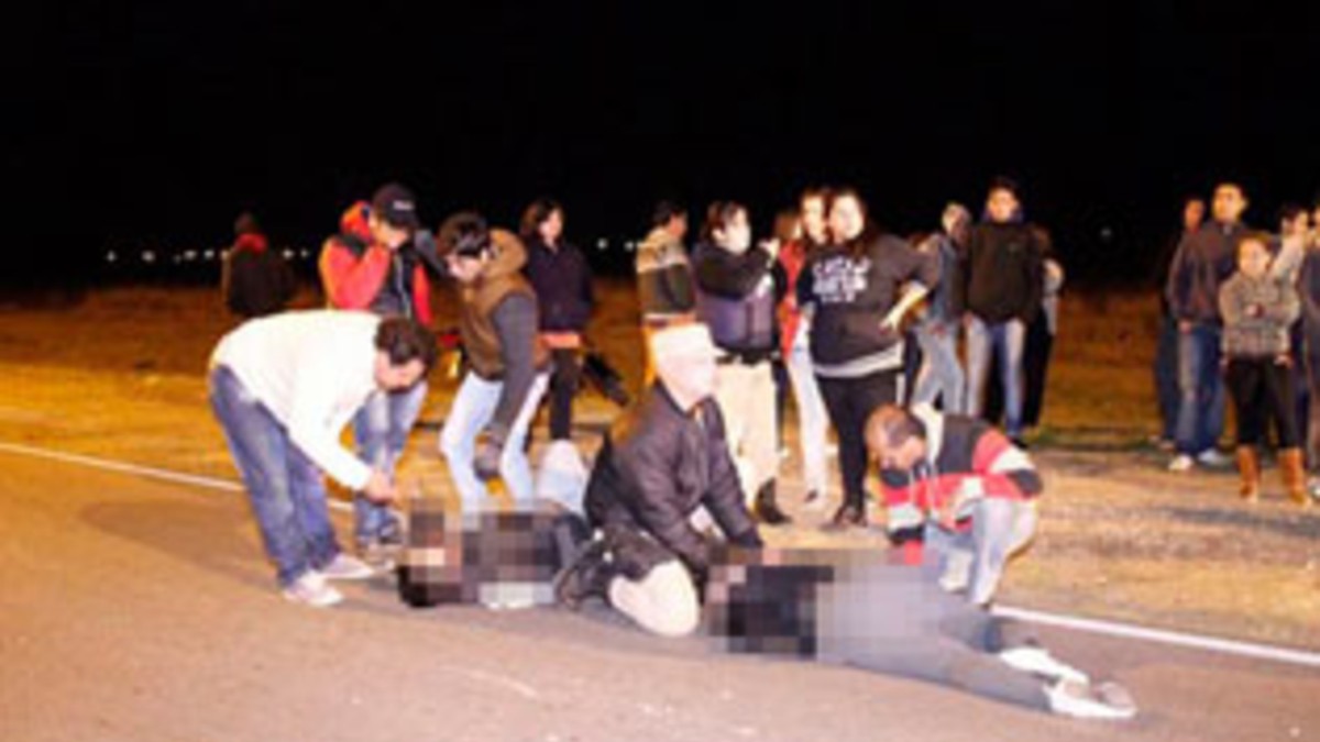 De no creer: corrieron picada con bebé a bordo